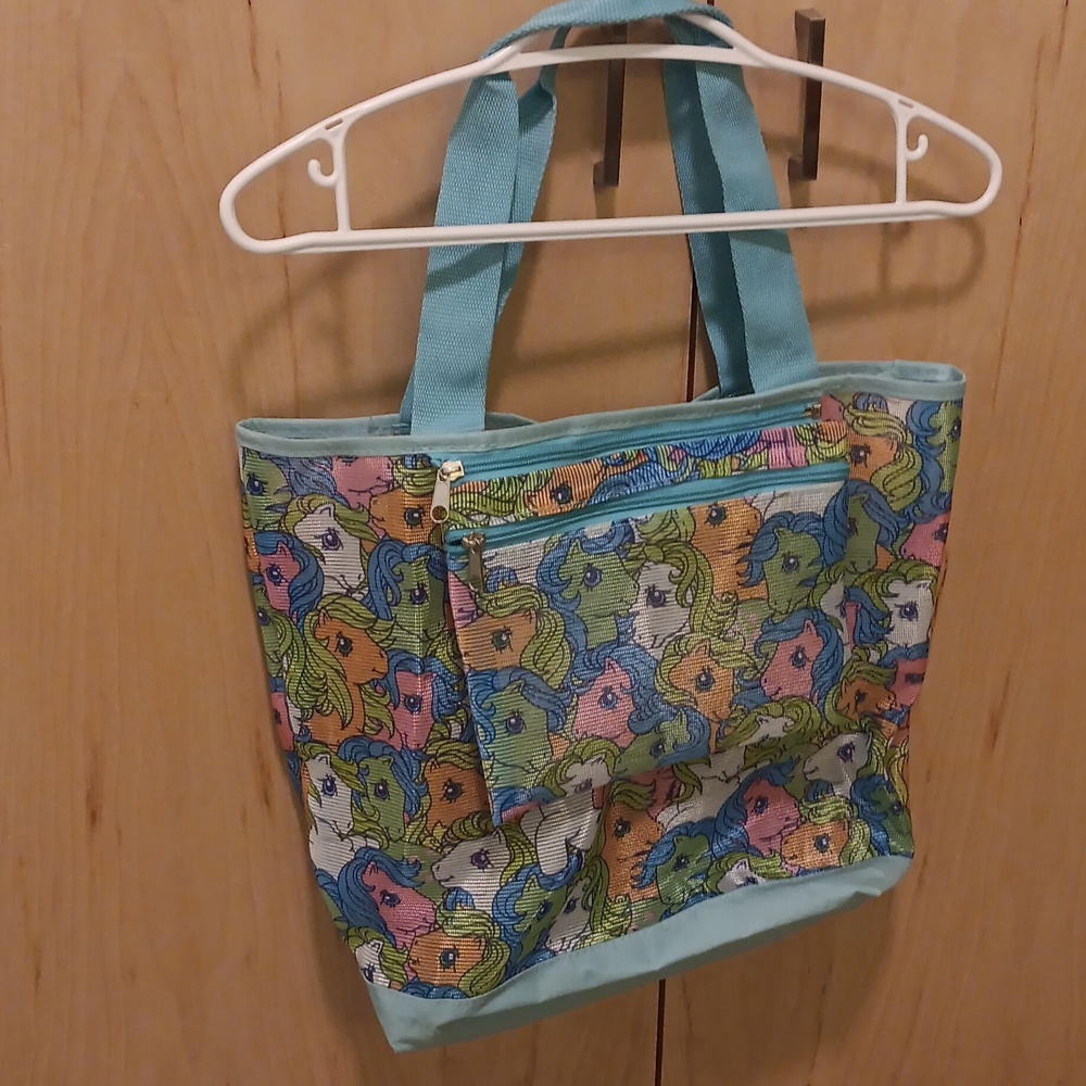 Official merch MLP tote bag with zip off pouch